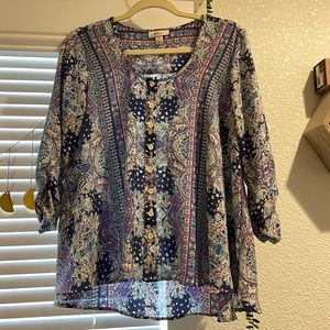 STYLE & CO button down blouse